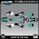 Graphics Kit for COBRA CX50 JR 2014-2021 Factory Series - Teal