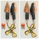 4 long carbon arrows 80x30 for Honda XR Dall'Ara 250 SM/400 R A.E