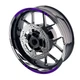 For Honda CBR650R 19-20  Rim Sticker Inner Letter Decals 17" Purple