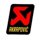 Akrapovic Exhaust Sticker P-HST6AL