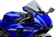 Puig 3mm Z Racing Windscreen Smoke 3826H for Yamaha YZF-R1/YZF-R1M 2020-2023