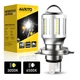 AUXITO H4 Motorcycle LED 9003 Headlight High Low Bulb Beam All-in-1 6500K GF