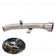 Exhaust Mid Pipe Connect Link Tube for Suzuki GSX-S1000 GSXS1000F 2015-2022