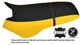 BLACK & YELLOW CUSTOM FITS SEA DOO XP 93-96 AUTOMOTIVE VINYL SEAT COVER + STRAP