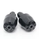 Anodized Black Bar Ends Pair STORM For Yamaha YZF R1M R1 15 16 17 18 19