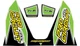 Pro Circuit Ti-6 Exhaust Decal - Green - DC22TI6-GRN