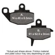 EBC Motorcycle Brakes FA130X Carbon X Pads For Enduro/MX Bikes