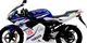 YAMAHA TZR 50 2002 2009 ROSSI BLUE NOFIAT EDITION DECOR DECAL Sticker