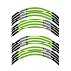 Green LINE 17 inch Edge Rim Sticker For Kawasaki Ninja 650R 17 18 19 20 21