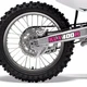 For 2002-2004 Kawasaki KLX400R Accessories Swing Arm Decal Sticker Graphics Kit-