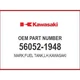 Kawasaki MARK,FUEL TANK,LH,KAW 56052-1948 OEM NEW