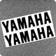 Yamaha R1 R6 MT07 MT09 Black Decals Graphics Stickers YZ250 WaveRunner Long Life
