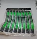 One Design Glow Green Wheel Stripe Kit 8 Piece Motorcycle 623-1203
