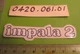 Montesa 175 Impala NOS OEM 04M " IMPALA 2 " Decal p/n 0420.061.01 & 04.20.061.01