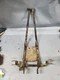 YAMAHA JT1 JT 1 60 FRAME SECTION DOWN TUBE FOOTPEG MOUNTS