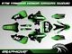 Yamaha YZ125 YZ250 Graphics Kit 2002-2014 Custom MX Decals Stickers 2-Stroke Set