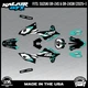 Graphics Kit for Suzuki DR-Z4S DR-Z4SM DRZ4SM 2025 2026 Division-TEAL