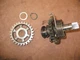 92-08 SUZUKI RM125 VERY LOW HOUR OEM KICK START SHAFT SPINDLE & IDLE GEAR ASSY