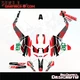 FOR APRILIA TUAREG 660 2022 2023 2024 Graphics Kit Decal BLine RED Stickers
