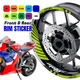 AA02 17 inch Wheel Rim Sticker Stripe For Yamaha MT09 18-20 18 19 20