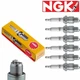 6 Pack NGK Standard Spark Plugs 7599 CMR5H 7599 CMR5H Tune Up Kit Set xw
