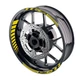 Yellow 17 inch GP02 Wheel Sticker For Triumph Daytona 765 2018-2020