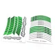 For Yamaha FJ09 MT-09 Tracer 18-24 GP02 Rim Wheel Stickers Decal 17 inch Green