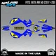 Graphics Kit for Beta RR50 (2011-2020) Flight Series - BLUE