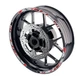 Reflective Rim Wheel Stickers Fits 17" SH11 For Ducati DIAVEL 1260 S 19-21 20