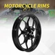 Gloss Black 17x2.75 Tubeless Front Wheel Rim for Yamaha R3 15-24 MT-03 20-24 22