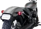 Cycle Visions Curved License Plate Mount With LED Lights W/Slick Signal CV4653B