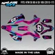 Graphics Kit for KTM 85SX 105SX SX85 SX105 (2013-2017) Guard Series - MAGENTA