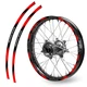 Red R01B Wheel Rim Sticker Decal Tapes For Honda CRF 450L 2019-2020