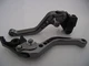 Yamaha MT01 (2004-2009), CNC levers short titanium chrome adjusters, R104/C777