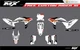 Fits KTM SX SXF XC XCF 2025/2026 graphic kit decals stickers 125 250 350 450 KTM