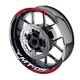 For Yamaha MT09 18 19 20 21 22 17 inch Red Rim Decal Wheel Stickers AA02