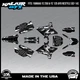 Graphics Kit for Yamaha YZ250 YZ125 (2002-2014) UFO PLASTICS Twitch Series-White