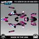 Graphics Kit for Suzuki DR-Z4S DR-Z4SM DRZ4SM 2025 2026 Turbo-MAGENTA