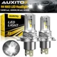 AUXITO H4 9003 HB2 LED Headlight Kit Bulbs High Low Beam Super White 60000LM A+