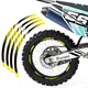 BLUE D01B 21" 18" Wheel Rim Tape Decal Sticker For BETA 500 RR-S 2017-2019 18
