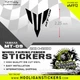 Yamaha MT-09 wheel Fender sticker [M912]