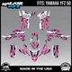 Graphics Kit for Yamaha ATV YFZ50 YFZ-50 (All Years) Incision - PINK