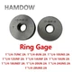 American Standard Ring Gauge 1-1/4-7 8 10 12 14 16 18 20UN UNS UNC UNEF UNF Gage