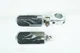2010 Harley Touring FLHX Street Glide Front Right Left Highway Foot Pegs FLAME
