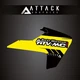 Attack Graphics Renegade Radiator Shroud Decal Husqvarna 207-124-0006