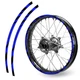 W02B MX Bikes Strips Rim Sticker Decal For Yamaha XT 250 2008-2019