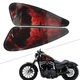 3D Motorcycle Decals Fuel Gas Tank Stickers for Harley XL883 1200 2Pcs