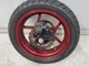 2008 Kawasaki Ninja 650R EX650 Rear Wheel Rim w/ Caliper - Red 41073-0051-17J