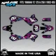 Graphics Kit for YAMAHA YZ125 YZ250 YZ 125 250 (1993-1995)  Core - MAGENTA