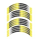 B01B For Ducati SCRAMBLER 1100 18-21 Yellow Wheel Decals Stickers 20 19